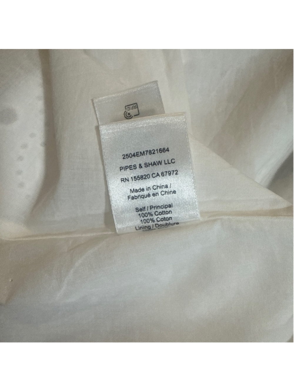 Veronica Beard Aven White Eyelet Midi Dress - Picture 10 of 11